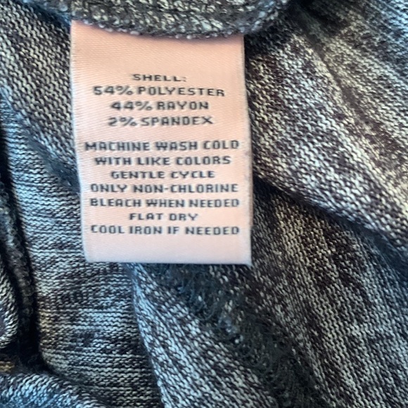 Juicy Couture Marled Sleeveless Drop Waist Dress - Picture 15 of 15